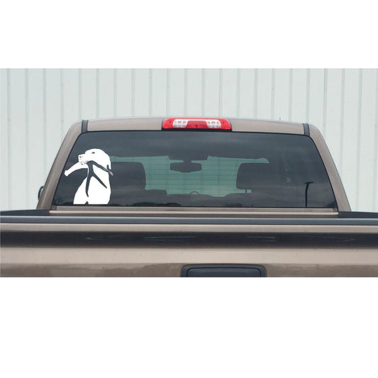 Shed Antler Decal - Shed Hunting Dog Sticker - 7035