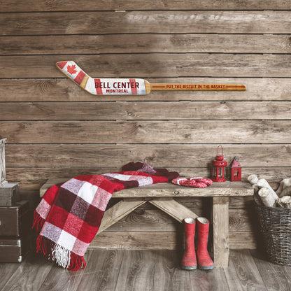 Hockey Stick Cut Up - Wood Wall Decor