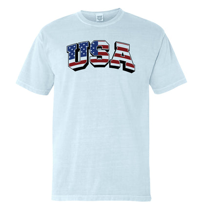 USA Flag Lettering (Front)