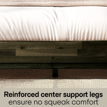 Aurora Solid Wood Bed Frame