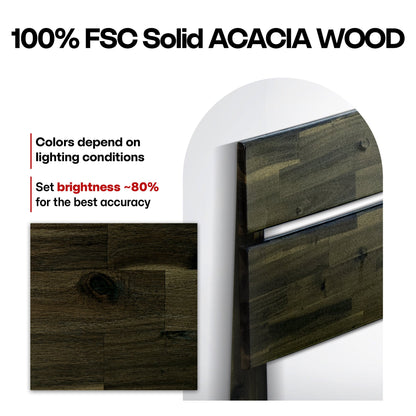 Aurora Solid Wood Bed Frame