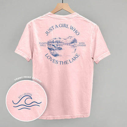 Just A Girl Who Loves The Lake (Back Print)