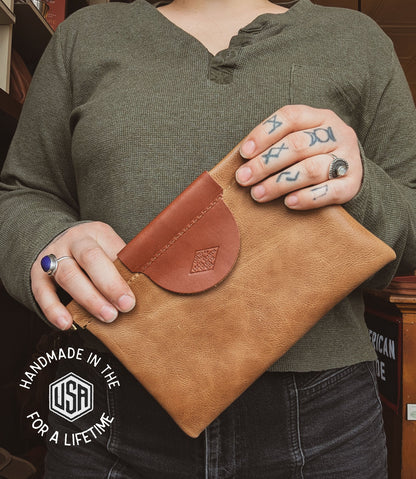 Pop Pouch Clutch - USA Made