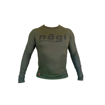 Core Long Sleeve Rash Guard - FURY GREEN