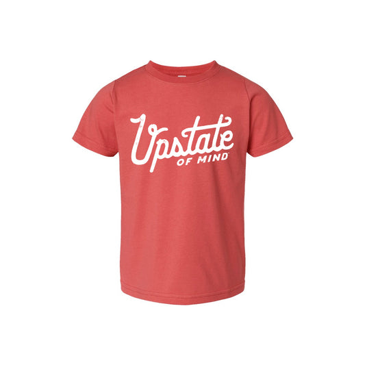 Heritage Script Toddler Tee - Amber