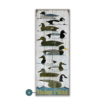 Duck Decoy - Wood & Metal Wall Art