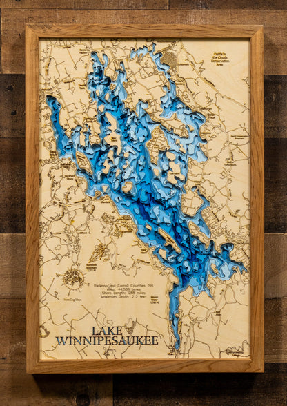 Lake Winnipesaukee in Belknap and Carroll Counties, New Hampshire