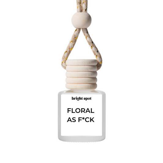 Floral as F*ck Car Freshener