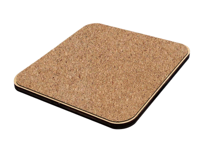 Black Bear Wooden Cork Coasters Gift Set of 4 by Nature Wonders Nature Wildlife Decor  - 95398C-S4