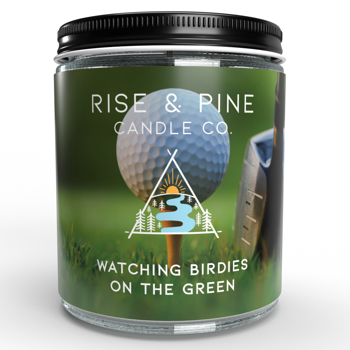Fresh Cut Grass Golf Soy Wax Candle - 9oz