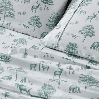 Lodge Printed Sheet Set - Mountain Ridge Collection
