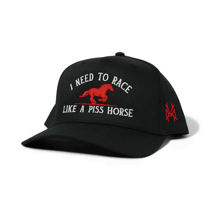 Race Like A Piss Horse Snapback Hat