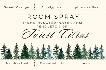 Essential oil room & linen spray