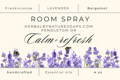 Essential oil room & linen spray