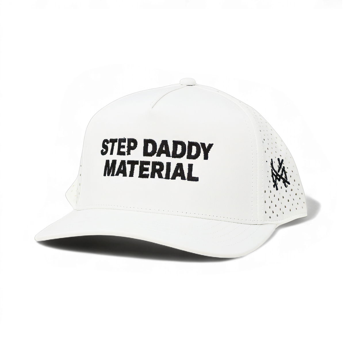 Step Daddy Material Snapback Hat